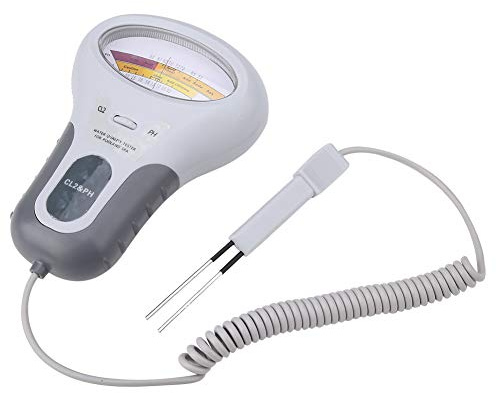 Verrückter Verkauf Chlor- und PH-Tester für Swimmingpool-Wasserqualitätsanalysatoren mit Sonde PC-102B CL2