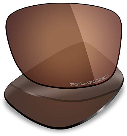 Mryok Verres de rechange pour Oakley Jupiter Squared OO9135-56 mm, Anti-corrosion de l'eau de mer polarisée - Marron bronze, Taille unique