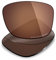 Mryok Verres de rechange pour Oakley Jupiter Squared OO9135-56 mm, Anti-corrosion de l'eau de mer polarisée - Marron bronze, Taille unique