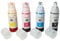 vhbw Nachfülltinte kompatibel mit Canon Pixma G5050, G6050 Drucker - Refillset Dye Cyan, Dye Magenta, Dye Schwarz, Dye Yellow, 280ml