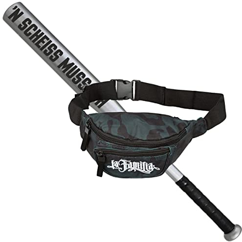Spaß Kostet Sportset Baseballschläger mit Tasche für Baseball N Scheiss MUSS ICH Aluminium 26 Zoll