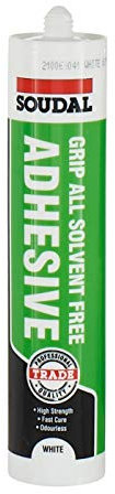 Soudal Grip All Adhesive - 290ml - Solvent Free