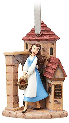 Disney Belle Fairytale Moments Sketchbook Ornament – Beauty and The Beast