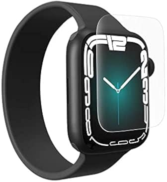 ZAGG InvisibleShield Glass Fusion + Apple Watch Series 7 (45 mm) Hüllenfreundlicher Bildschirm - gehärtetes Glas, antimikrobiell, Aufprallschutz, berührungsempfindlich, einfache Anwendung