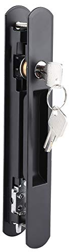 Serrure de Porte Coulissante, Serrure à Crochet de FenêTre de Porte de Porte Coulissante Moderne pour Porte Mobile Simple Double Face pour Porte Mobile, FenêTre