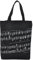 HilerPunk wiederverwendbare Einkaufstasche mit Musikmuster, Schultertasche, dicke Baumwollhandtasche, perfekt für Shopping, Laptop, Schulbücher (Tragetasche mit Musiknoten)