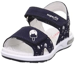 Superfit Mädchen Emily Sandale, Blau, 26 EU