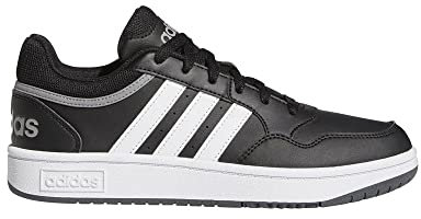 adidas Damen Hoops 3.0 Low Classic Shoes Schuhe, Core Black/Grey Six/Grey Three, 44 EU