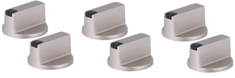 HOMSFOU Sets Stove Knob Replacement Metal Ignition Button for Gas Stove Easy to Use Sturdy and Stylish Pcs