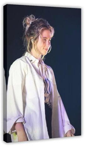 GUyfam Sänger-Songwriter Clairo Poster Cover Poster (24) Leinwand Poster Schlafzimmer Dekor Sport Landschaft Büro Zimmer Dekor Geschenk 50 x 75 cm