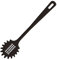 Fackelmann Fenix Cuchara de Espagueti, Material RPET 100% Reciclado, Plástico Reciclable con Alta Resistencia al Calor hasta 230ºC, Alta Durabilidad, Anti Rayaduras, Color Negro, 30 cm, 1 ud.