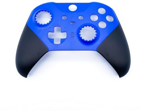 Hzxkqmil Coque Avant Boîtier de Remplacement Plaques de Couvercle pour Xbox Manette Elite Series 2/Manette Series 2 Core (Bleu)