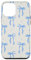 iPhone 12 mini Blue Bows Ribbons Coquette Girly Aesthetic Case