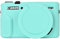 Easy Hood Camera Case for Canon G7 X Mark II, Soft Silicone Protective Cover with Removable Lens Cover for Powershot G7X Mark II DSLR Camera, Light Blue