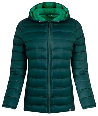 Weird Fish Eshka Lightweight Padded Jacket Cedar Green Size 8