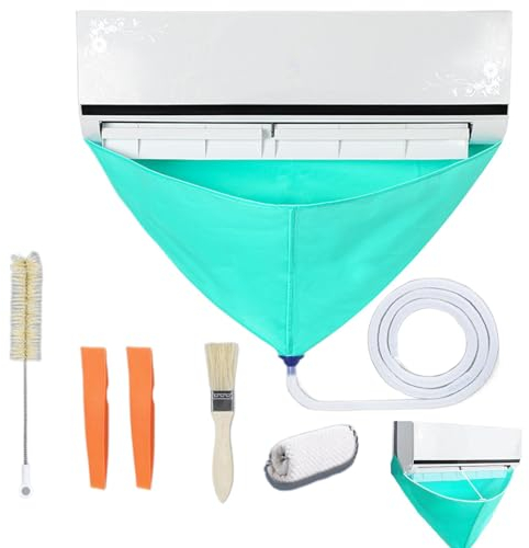 Kit De Limpieza De Aire Acondicionado De Pared - Split | Bolsa De Servicio Impermeable Con Tubo De Drenaje | Accesorios