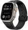 SEURE Cinturino progettato per Apple Watch Ultra 2/Ultra 49 mm, serie 9/8/7 45 mm, serie SE2/6/SE/5/4 44 mm, serie 3/2/1 42 mm, morbido silicone sportivo, robusto cinturino di ricambio con connettore