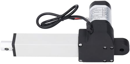 Haofy Elektrischer Linearantrieb, Langlebig, 800 N, 10 Mm/s, 100 Mm Hub, mit Endschalter für Elektrisches Bettsofa, DC24 V, Geeignet für Medizinische und Industrielle Zwecke