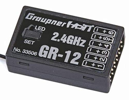 Graupner 33506 Empfänger GR-12 HoTT 2.4 GHz 6 Kanal