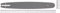 McCulloch 00057-76.143.68 Schwert 45 cm, Kettenteilung 3/8 Zoll, Stärke 1.5 mm, BRO068