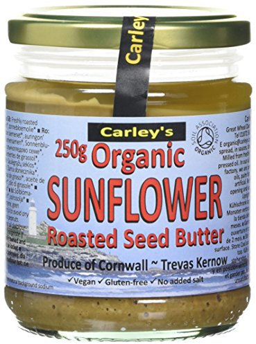 Carleys Organic Sunflower Butter 250 g (Pack of 6)