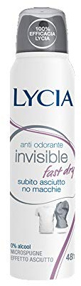 Lycia Deo Spray Invisible Fast Dry Ml150