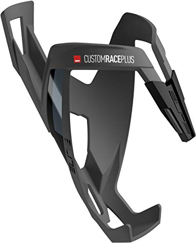 Elite Custom Race Plus Resin Cycling Bottle Cage (Stealth Black)