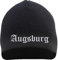 HB_Druck Augsburg Beanie Mütze - Altdeutsch - Bestickt - Strickmütze Wintermütze Einheitsgröße Schwarz