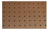 Radiancy Inc 6mm Wooden Pegboard 1200mm x 600mm 25mm Hole centres Fixing kit Included