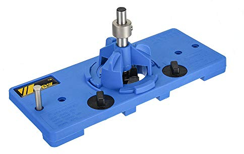 TuToy 35Mm Blue Cup Style Runde Scharnier Jig Drill Guide Schranktür Loch Locator Für Die Holzbearbeitung