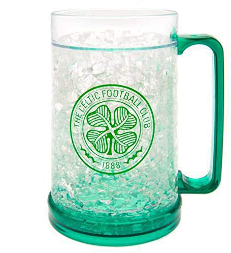 Wizzard Gifts Ltd Celtic FC Krug mit Gefrierfach, Grün