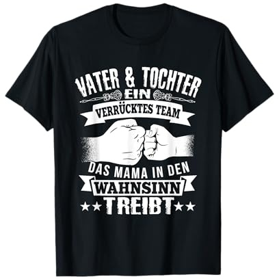 vater und tochter partnerlook papa vatertag spruch geschenk T-Shirt