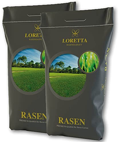 Loretta Superrasen Premium 2 x 10 kg Rasensamen Qualitätsamen Keimgarantie