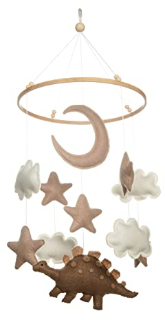 NelliBu ® Baby mobile, Spieluhr und Windspiel Klangerzeuger Holz und Kleinkinder, Babybett neugeborenen Krippe Kinderbett Hängende Bettglocke Glocke Dekoration Junge Mädchen mobile