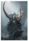 RIELLI God of War Game 12 Leinwand-Poster, Wandkunst, Dekoration, Bild, Gemälde für Wohnzimmer, Schlafzimmer, Dekoration, Rahmen: 30 x 45 cm