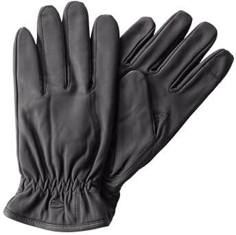 camel active Herren Lederhandschuhe mit Touchscreen Funktion Schwarz, menswear-XL