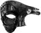 Lilwemen Steampunk Metall Cyborg Venezianische Maske, Cyberpunk Maske Maskerade Maske für Männer, Phantom der Oper Maske(Schwarz)