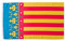 Bandera de Comunidad Valenciana, bandera colores Comunidad Valenciana, bandera 150cm x 90cm, bandera Comunidad Valenciana