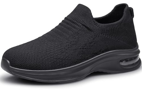 SURFING TREE Kids Sock Shoes Boys Girls Trainers Athletic Sneakers Tennis Walking School Shoes Black Big Kid Size 2.5