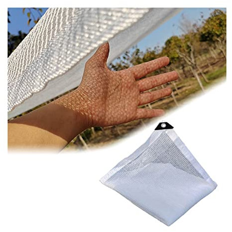 Couvert Végétal Toile Pergola 50% Filet D'ombrage Toile D'ombrage Pare-Soleil Bâche en Maille pour Extérieur Balcon Jardins Patio Lawn(Size:2x3.0m/6.6x9.8ft)