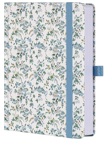 TIEFOSSI Liniertes Journal-Notizbuch für Frauen, A5-Notizbuch mit Punktraster zum Schreiben, 190 nummerierte Seiten, dickes Papier, Reisetagebuch, für Arbeit, Zuhause, Schule, Notizen, Business