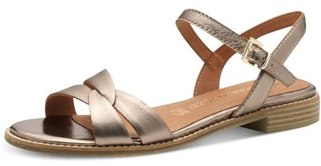 MARCO TOZZI Femme Sandale 2-28123-42, Rose métallisé, 41 EU