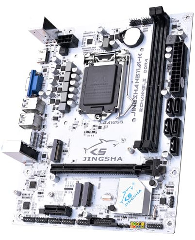 Hanzete H511M-K Motherboard Intel-Socket LGA1200 GEN 10/11 CPU Processor DDR4 Dual Channel 5xSATA 3.0 2xM.2 Slots Desktop Motherboard