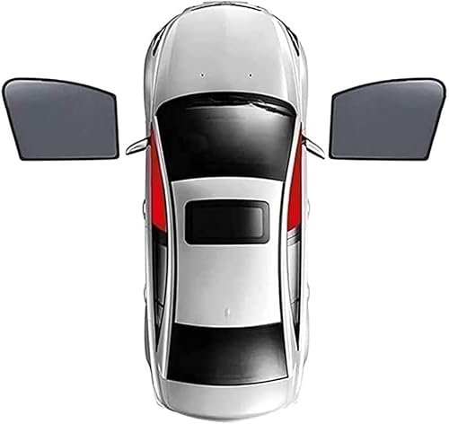 FUNSIE Parasol Coche Lateral para Toyota Corolla 2019-2024, Visera de Ventana Lateral de Coche, Parasol de Parabrisas Delantero Trasero,A/2pcs-front-doors