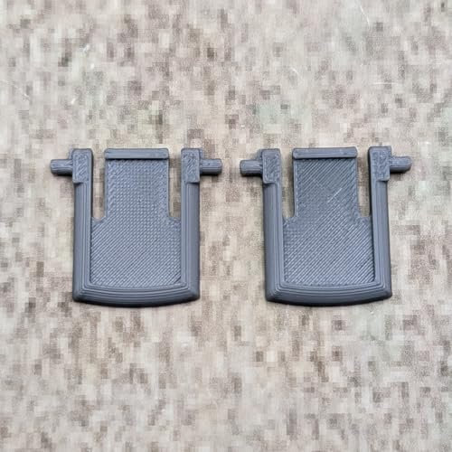 ULEIVA Ersatz Tastaturfüße 1 Paar (2 Stck) kompatibel mit Cherry DW5100 Tastatur Ersatzteil Tastaturständer Keybord Füsse (Grau)