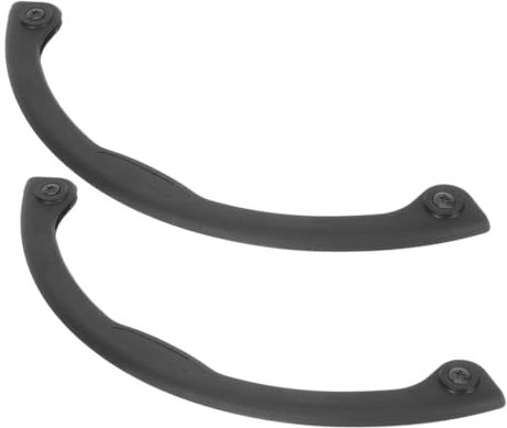 Milisten 2stücke Skateboard Kantenabdeckungen Aus Robustem Gummi Stoßdämpfende Schutzstreifen Für Snowboard Deck Einfache Montage Ohne Werkzeug Effektiver Schutz Für Nose Und Tail