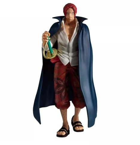 Shanks Departure One Piece Figure Collectible Statue - The Shukko 16 cm, Multicolour - Japanese Version