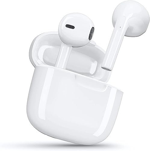 Bluetooth Kopfhörer, In Ear Kopfhörer Kabellos Bluetooth 5.3 Ohrhörer mit Mic, 40H Tiefer Bass HiFi Stereo ENC Noise Cancelling IPX7 Wasserdicht Touch Control Wireless Earbuds für IOS/Android/Samsung