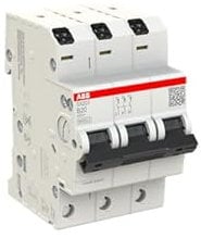 ABB SX203-B20 Sicherungsautomat FlexLine B-Charakteristik 6kA 20A 3P 2CDS253003R0205