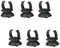 GEANTPIXEL Ventouse Universelle pour Aquarium - Lot de 6 - Adaptée Chauffage/Éclairage/Tuyaux​